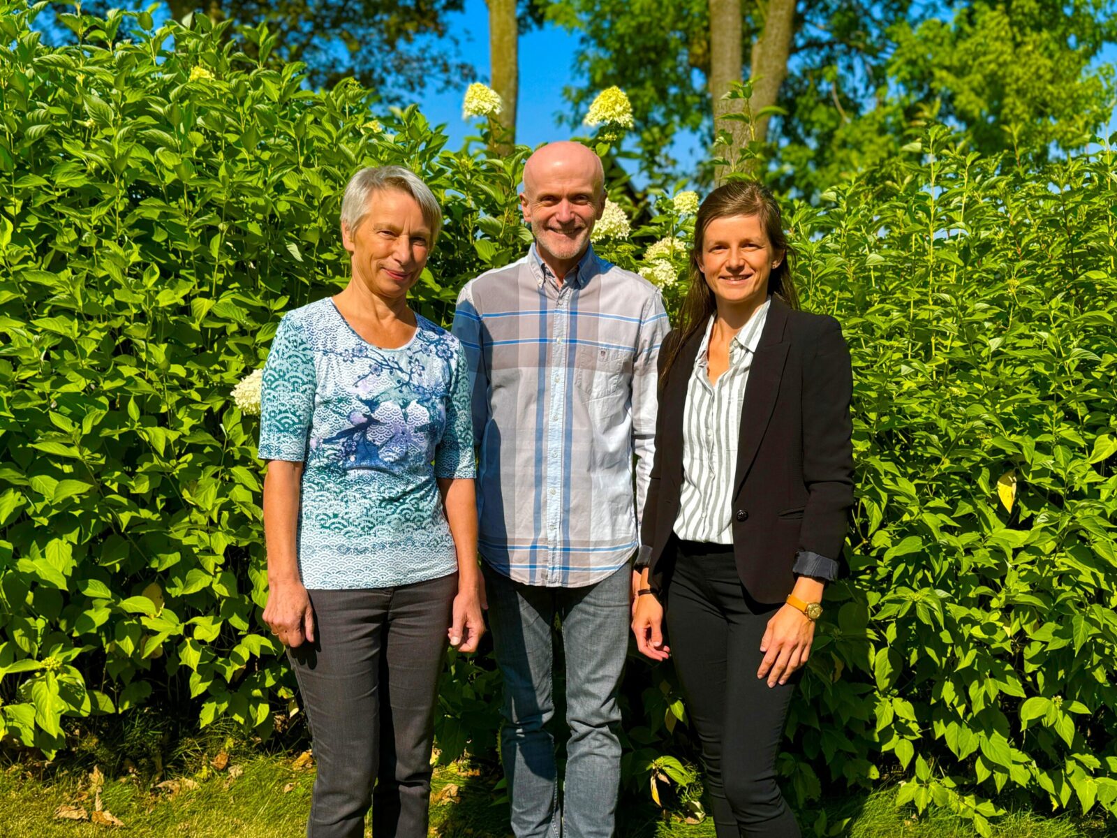 v.l.n.r. Cornelia Wahl (Büroassistentin), André Kempe (Finanzwirt), Sandra Ullmann (Büroassistentin)
